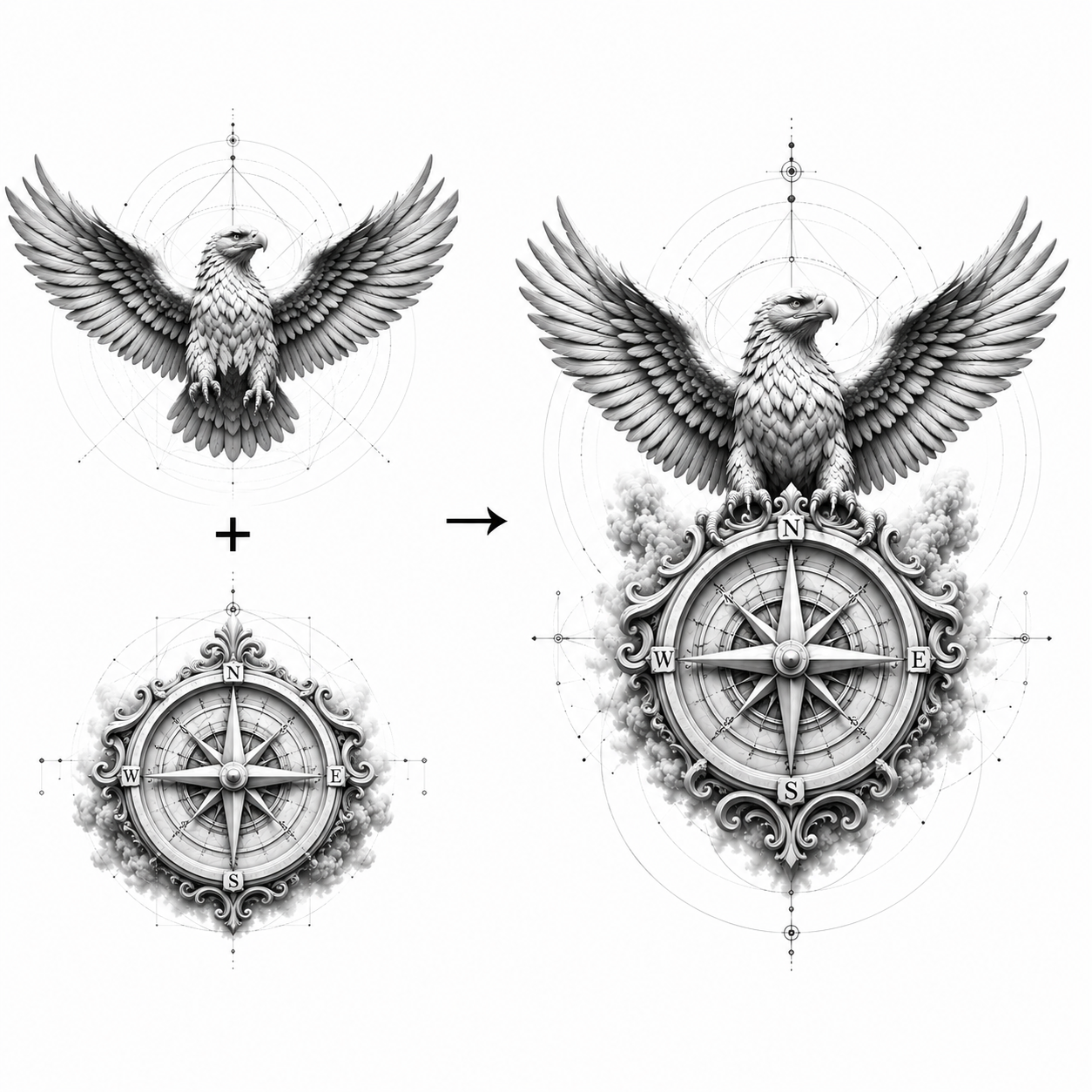 Two designs merged into one
